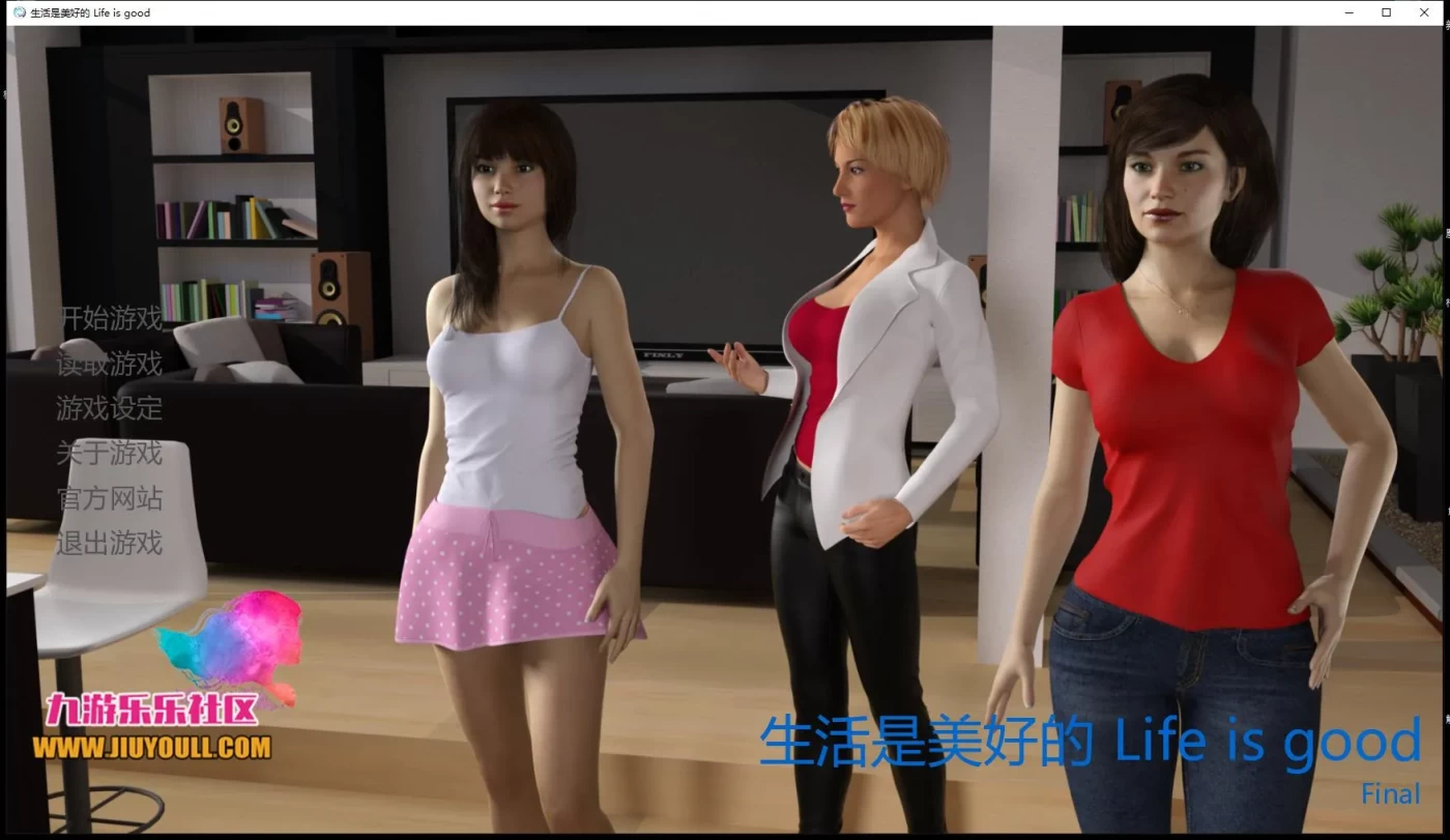 【欧美ADV/汉化】生活如此多娇~LIFE IS GOOD FINAL最终修复汉化版【PC+安卓/2G】-11