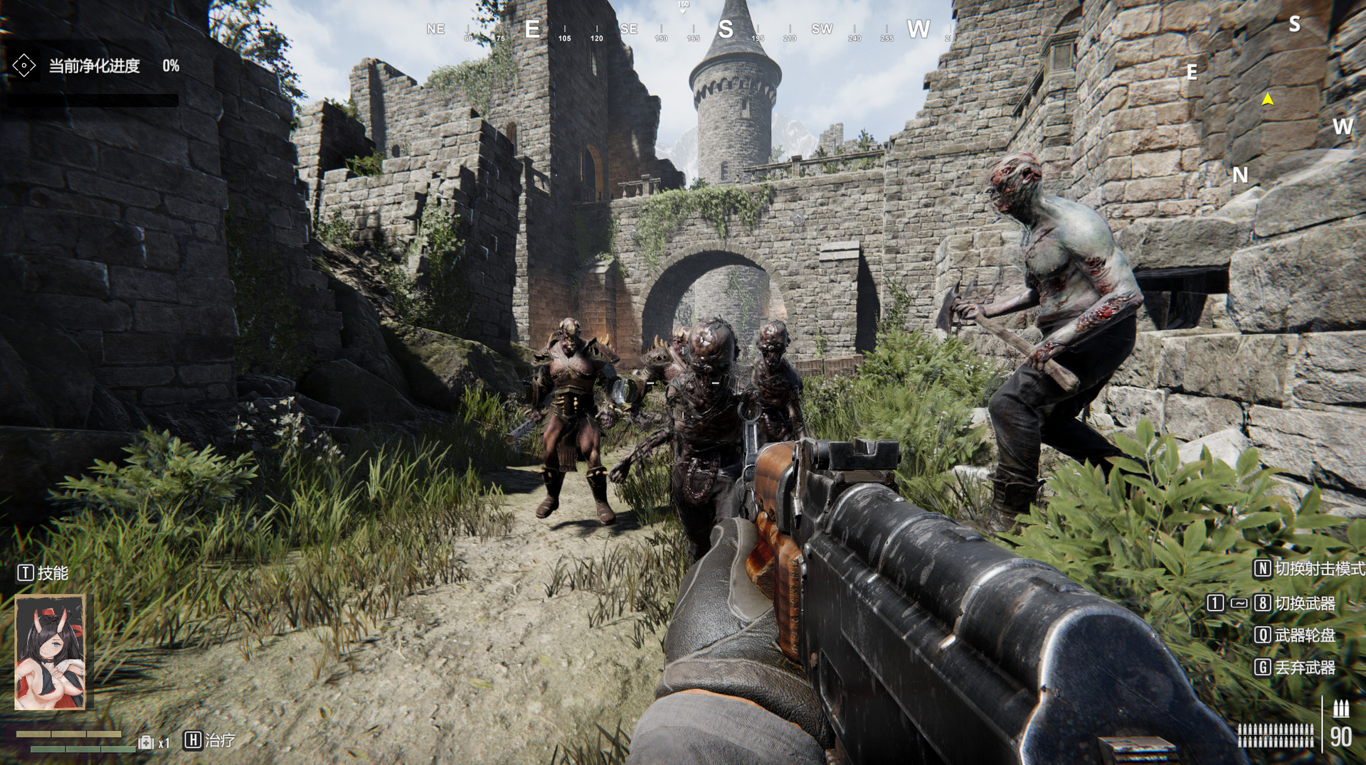 图片[3]-【大型FPS/中文/全动态】枪灵少女-GunSoul Girl官方中文步兵版+作弊MOD【6G/新作/CV】-11