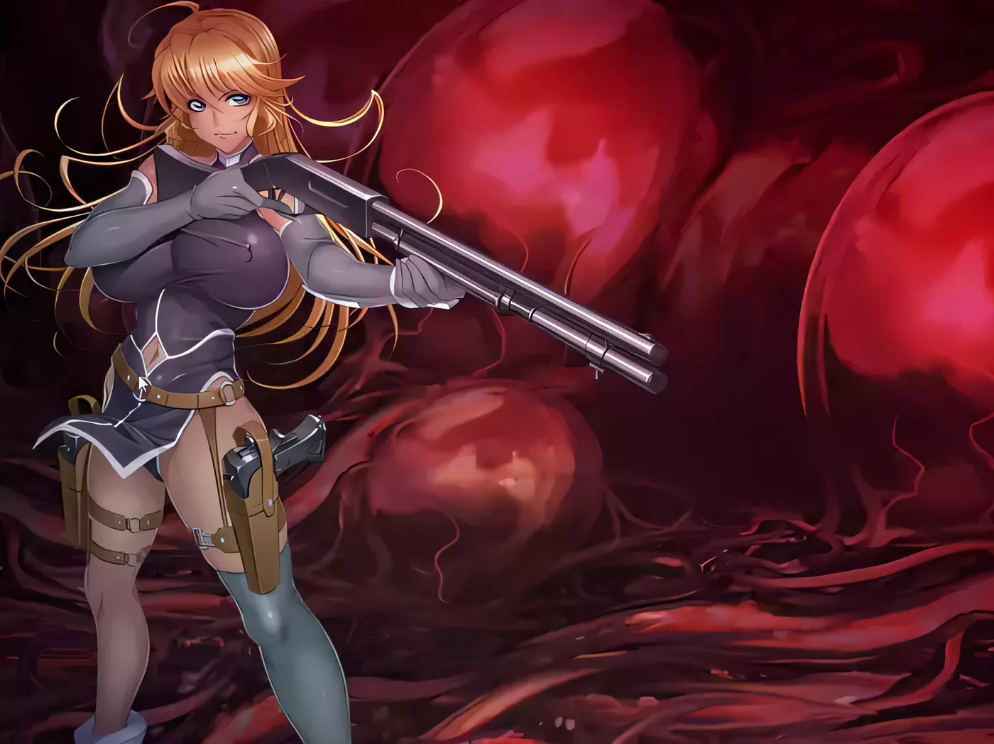 图片[2]-k305 女忍者阿兹莎VS兽人3：银兽们的王国！+全CG★阿黑颜[1.5G/拔作ADV]-11