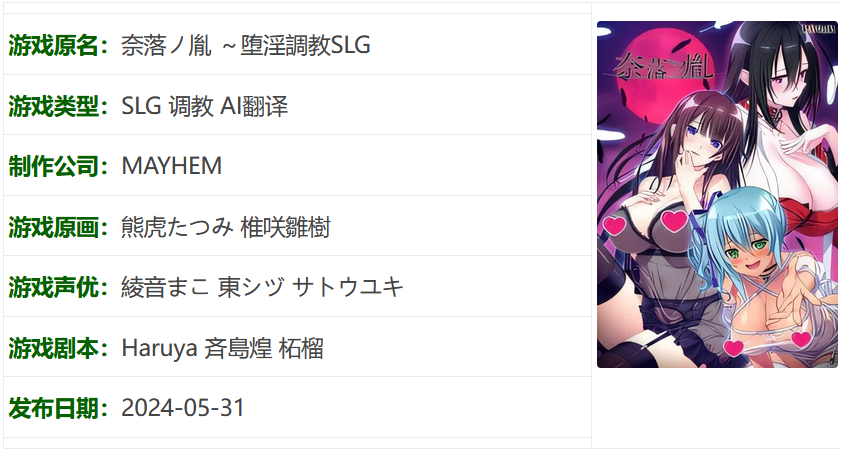 图片[2]-k569  [中文] G1245 奈落之胤 ～堕淫调教SLG～ AI汉化版[1.7G]-11