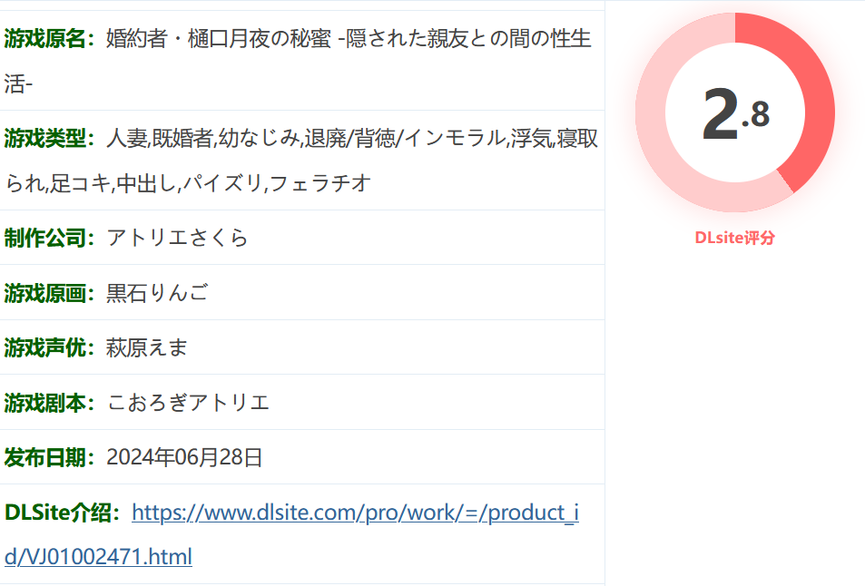 图片[2]-k877  婚约者·樋口月夜的秘蜜-藏在背后的与亲友之间的H生活 AI汉化版 [新作/1.3G]-11