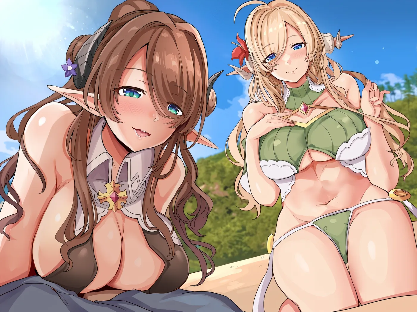 图片[3]-k1355  欢迎来到精灵岛！～鼓励生育的两晚三日之旅～ 挂载AI汉化版+全回想存档 [更新/618.6M]-11