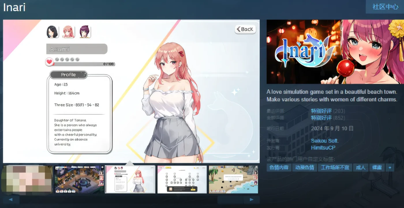 图片[3]-w1776  Inari Ver1.5.10 Steam官方中文版 [新作/1.7G]-11