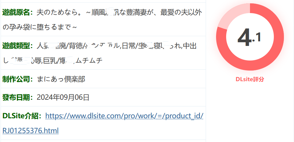 图片[2]-w1582  爲了丈夫。～順風順水的豐滿妻子，爲最愛的丈夫堕落成爲别人的孕育工具～挂載AI漢化版+存檔 [新作/674.2M]-11