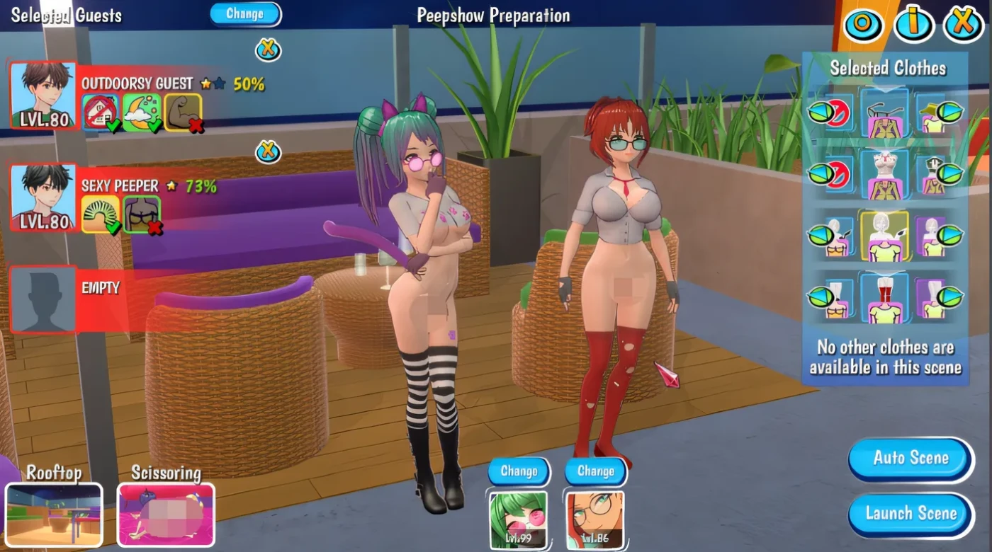 图片[3]-t2122 Voyeur Villa – Harem Manager Steam官方中文正式版 [新作/250M]-11