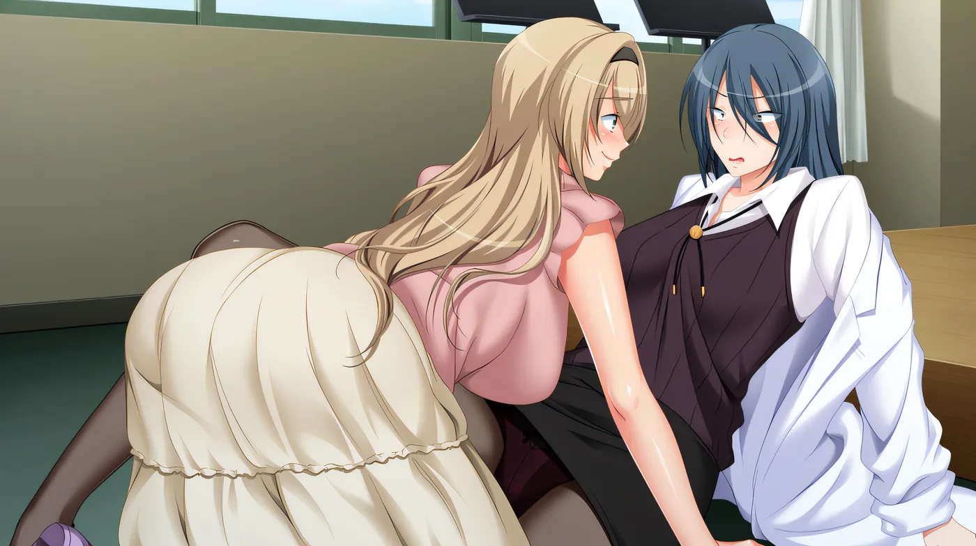 图片[6]-w1038如果勤杂工叔叔学会了催眠术……~让女教师淫荡堕落，肉欲的法悦催眠~ AI汉化版[2.5G]-11